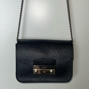 Furla Black Crossbody Bag